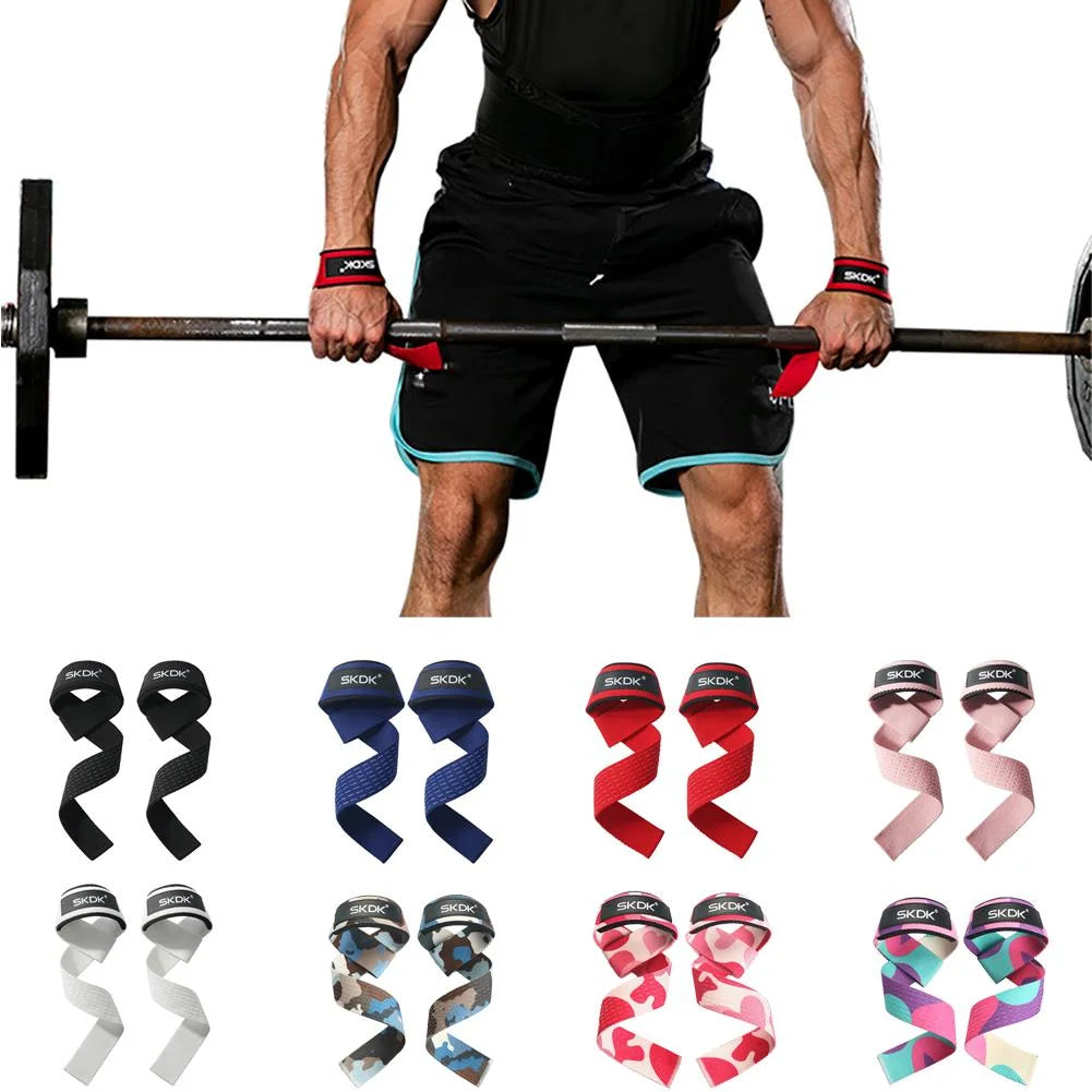 Silicone Non-Slip Workout Grip Straps for Lifting, Pull-Ups, Deadlifts and Dumbbells, Ideal for Gym Strength Training and Bodybuilding