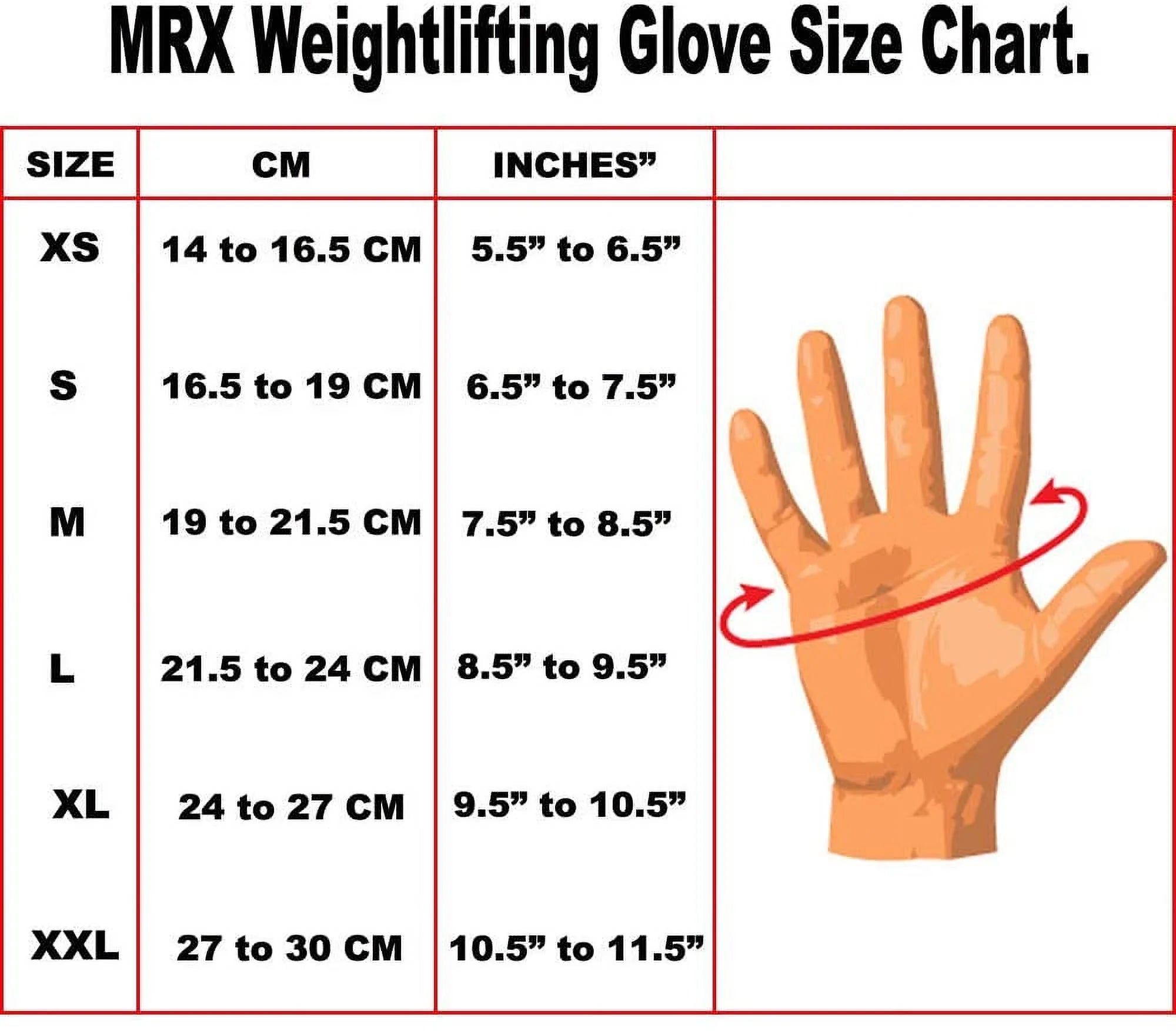 Weight Lifting Gloves Gym Training Bodybuilding Fitness Glove Workout Men & Women Red M