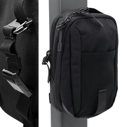 Magnetic GYM Phone Sling Bag for Men Women GYM Floor Organizer Sport Chest Crossbody Handle Pouch for Cards, Wallet, and Keys