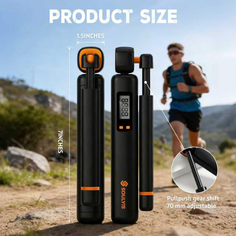 Soulyis Smart Cordless Jump Rope - Adjustable Weight &amp; Speed, Digital Calorie Counter, LCD Display - Gym &amp; Home Fitness Essential